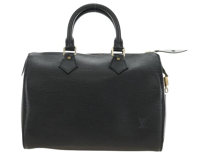 LOUIS VUITTON Epi Speedy 25 Hand Bag Black M59042 LV - vista 13