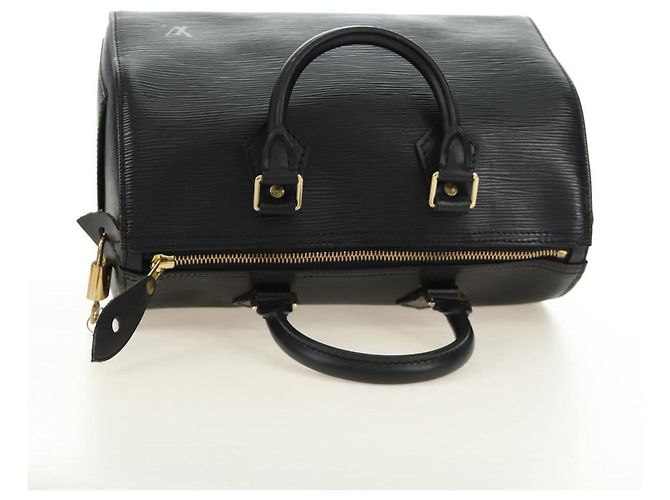 LOUIS VUITTON Epi Speedy 25 Hand Bag Black M59042 LV - vista 6