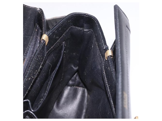 Céline CELINE Shoulder Bag Leather Black Gold - vista 19
