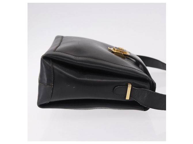 Céline CELINE Shoulder Bag Leather Black Gold - vista 3