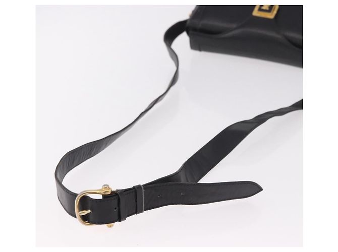 Céline CELINE Shoulder Bag Leather Black Gold - vista 7