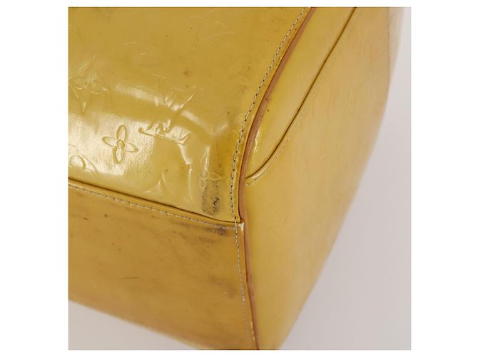 LOUIS VUITTON Monogram Vernis Mercer Boston Bag Beige M91000 LV - vista 14