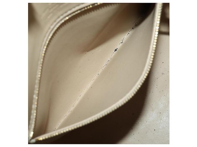 LOUIS VUITTON Monogram Vernis Mercer Boston Bag Beige M91000 LV - vista 25