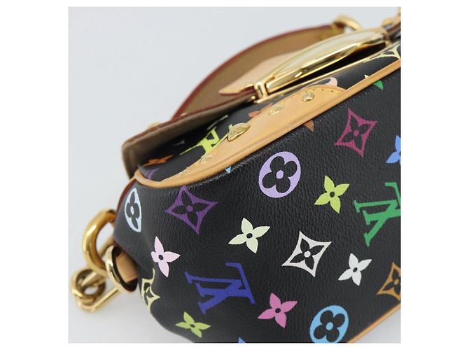 LOUIS VUITTON Monogram Multicolor Marilyn Bag Black M40207 LV - vista 15