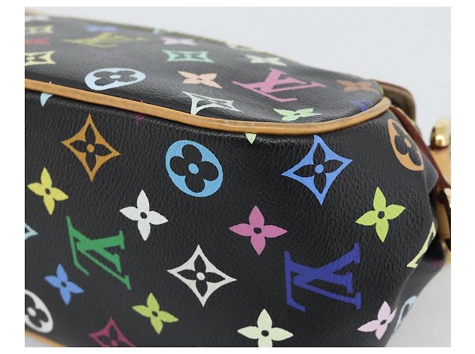 LOUIS VUITTON Monogram Multicolor Marilyn Bag Black M40207 LV - vista 16
