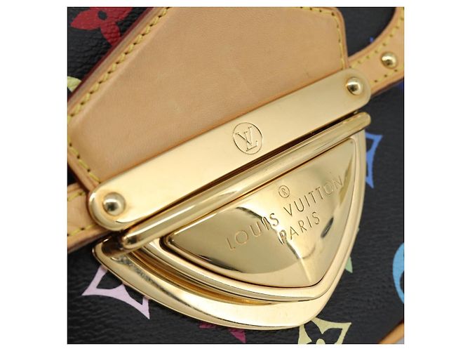 LOUIS VUITTON Monogram Multicolor Marilyn Bag Black M40207 LV - vista 18