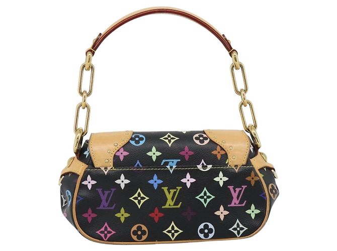 LOUIS VUITTON Monogram Multicolor Marilyn Bag Black M40207 LV - vista 2