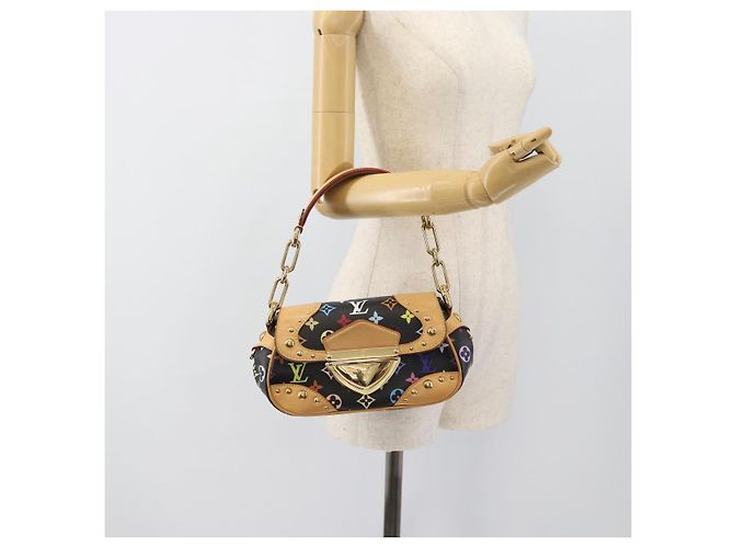 LOUIS VUITTON Monogram Multicolor Marilyn Bag Black M40207 LV - vista 23