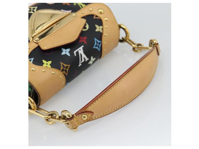 LOUIS VUITTON Monogram Multicolor Marilyn Bag Black M40207 LV - vista 7
