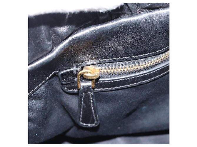 Miu Miu Hand Bag Leather 2way Black Gold - vista 21