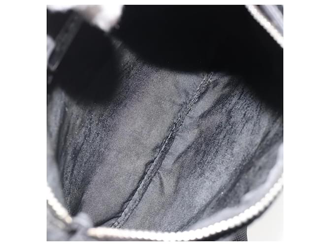 PRADA Shoulder Bag Nylon Black Silver - vista 10