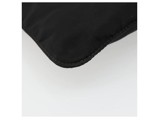 PRADA Shoulder Bag Nylon Black Silver - vista 15