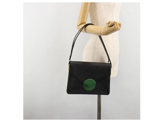 LOUIS VUITTON Epi Osh Shoulder Bag Black Green M52444 LV - vista 25