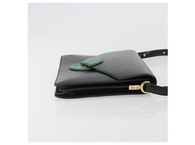 LOUIS VUITTON Epi Osh Shoulder Bag Black Green M52444 LV - vista 4