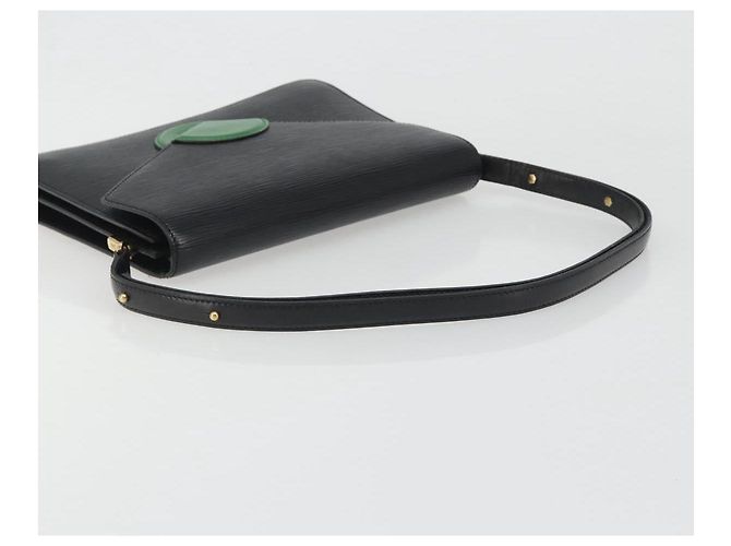 LOUIS VUITTON Epi Osh Shoulder Bag Black Green M52444 LV - vista 7