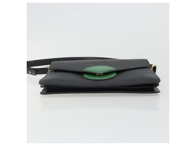 LOUIS VUITTON Epi Osh Shoulder Bag Black Green M52444 LV - vista 9