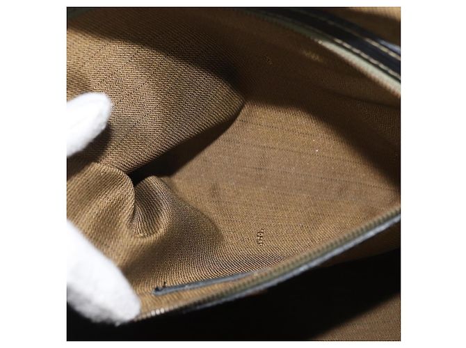 FENDI Zucca Canvas Hand Bag Black Brown - vista 23