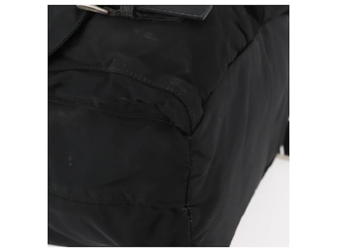 PRADA Backpack Nylon Black Silver - vista 17