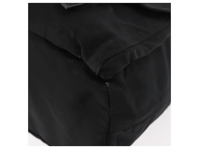 PRADA Backpack Nylon Black Silver - vista 18