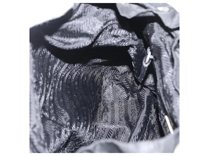 PRADA Backpack Nylon Black Silver - vista 25