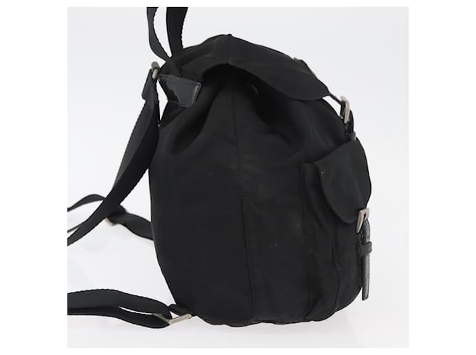 PRADA Backpack Nylon Black Silver - vista 4