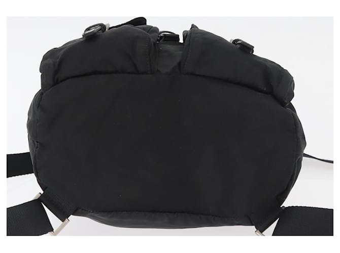 PRADA Backpack Nylon Black Silver - vista 5