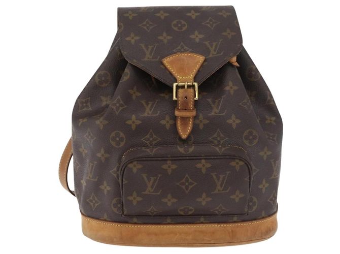 LOUIS VUITTON Monogram Montsouris MM Backpack M51136 LV - vista 13