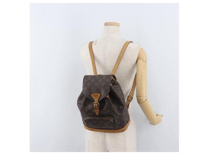LOUIS VUITTON Monogram Montsouris MM Backpack M51136 LV - vista 26