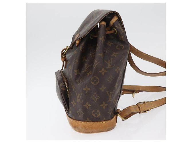LOUIS VUITTON Monogram Montsouris MM Backpack M51136 LV - vista 3