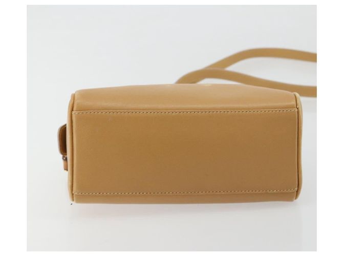 GUCCI Sac à main Bamboo Cuir 2way Beige Gold - vue 11