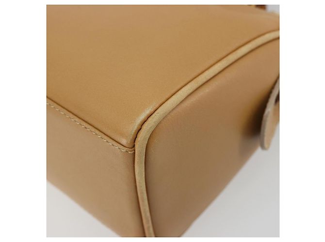 GUCCI Sac à main Bamboo Cuir 2way Beige Gold - vue 14