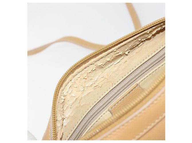 GUCCI Sac à main Bamboo Cuir 2way Beige Gold - vue 17