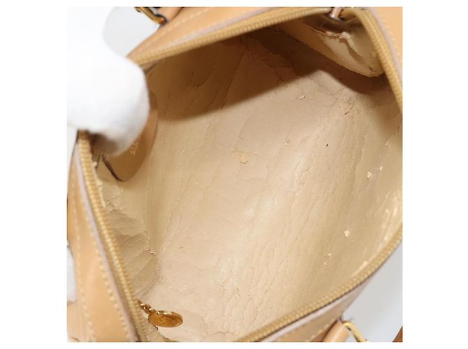 GUCCI Sac à main Bamboo Cuir 2way Beige Gold - vue 19