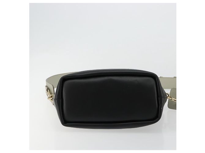Chloé Chloe Bailey Hand Bag Leather 2way Black Gold - vista 11