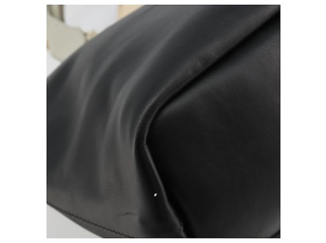 Chloé Chloe Bailey Hand Bag Leather 2way Black Gold - vista 15
