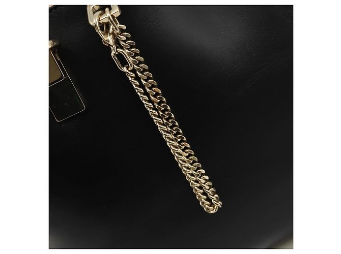 Chloé Chloe Bailey Hand Bag Leather 2way Black Gold - vista 17