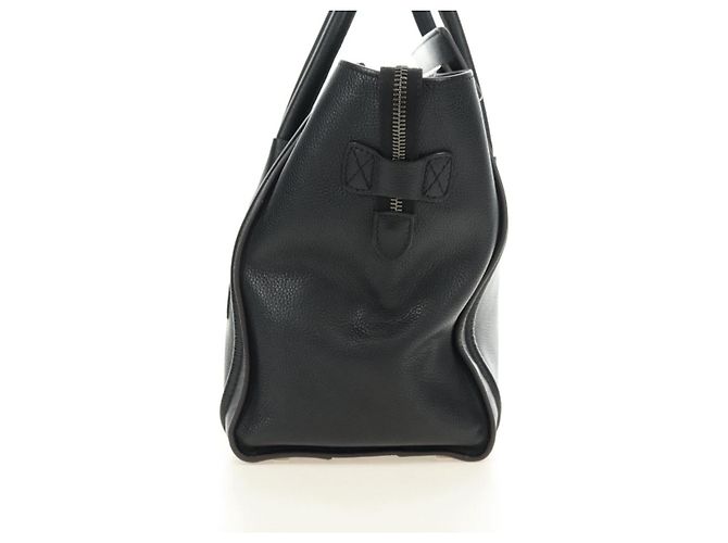 Céline CELINE Luggage Mini Hand Bag Leather Black Silver - Ansicht 4