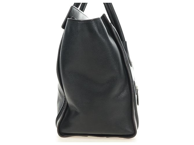 Céline CELINE Luggage Mini Hand Bag Leather Black Silver - Ansicht 5