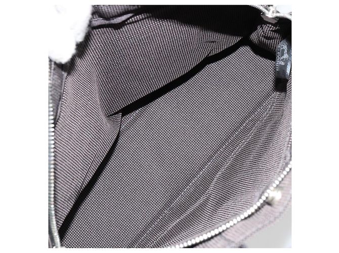 Hermès HERMES Her Line PM Hand Bag Canvas Gray Silver - vista 16