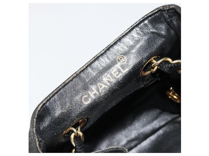 CHANEL Matelasse Chain Shoulder Bag Straw Multicolor Gold CC - vista 15
