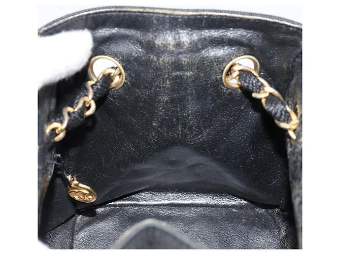 CHANEL Matelasse Chain Shoulder Bag Straw Multicolor Gold CC - vista 17