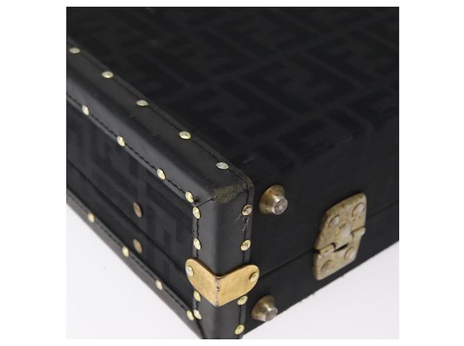 FENDI Zucca Canvas Trunk Black - vista 12