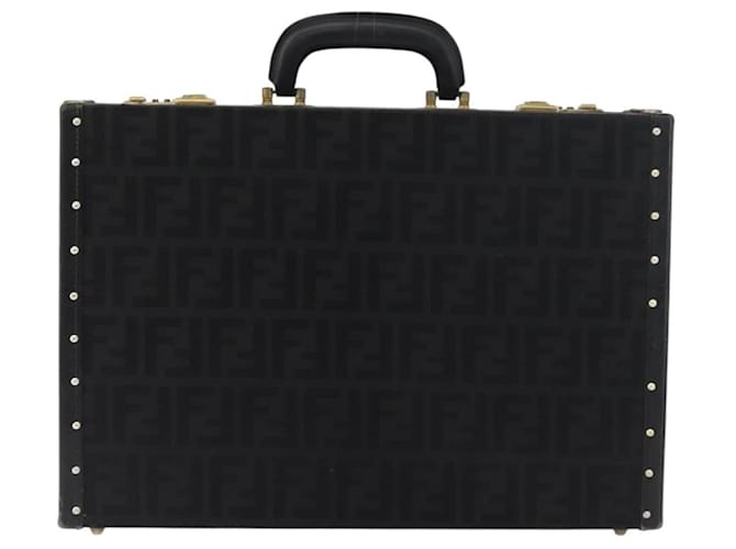 FENDI Zucca Canvas Trunk Black - vista 2