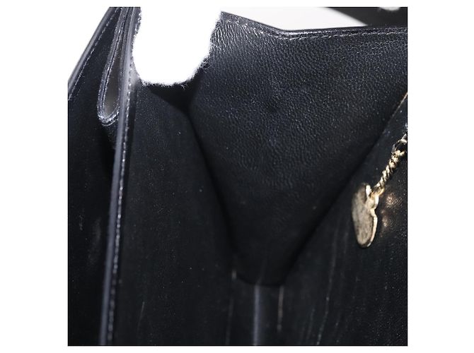 Céline CELINE Shoulder Bag Leather Black Gold - vista 23