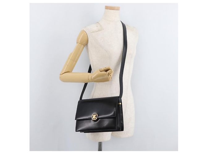 Céline CELINE Shoulder Bag Leather Black Gold - vista 26