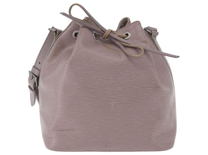 LOUIS VUITTON Epi Petit Noe Shoulder Bag Lilac M4410B LV - vista 13