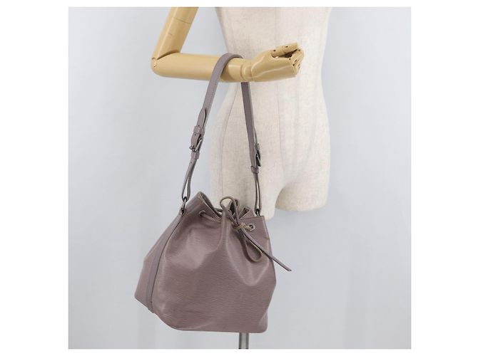 LOUIS VUITTON Epi Petit Noe Shoulder Bag Lilac M4410B LV - vista 20