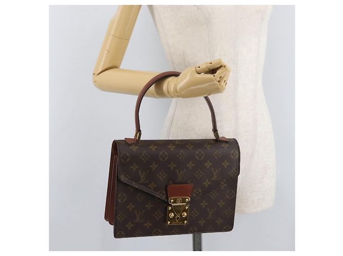 LOUIS VUITTON Monogram Concorde Hand Bag M51190 LV - vista 29