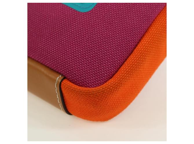 LOEWE Shoulder Bag Canvas Purple Silver - vista 16