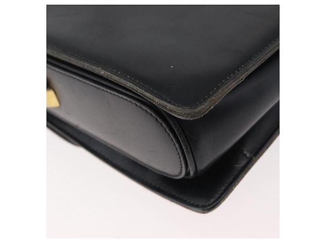 Céline CELINE Shoulder Bag Leather Black Gold - vista 16